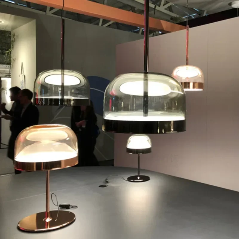 Postmoderne Roségold Designer Stehlampe Studio Wohnzimmer Restaurant Tisch lampe Dekor Stehlampe kreative Raum dekoration