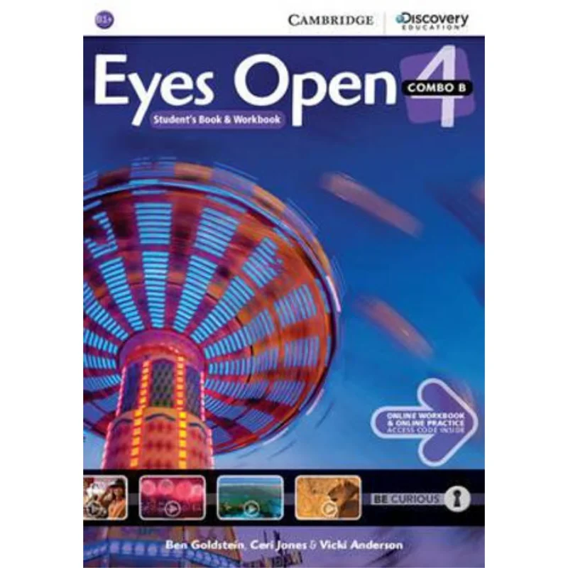 

Eyes Open Combo B с онлайн-работкой и онлайн-тренировочным уровнем 4 Goldstein Ben Cambridge University Press 9781107490505 Книга