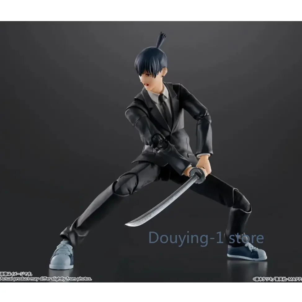 

Brand New Genuine Bandai NAMCO SHF Chainsaw Man Akira Hayakawa Articulated Figure Collectible Model Toy Gift