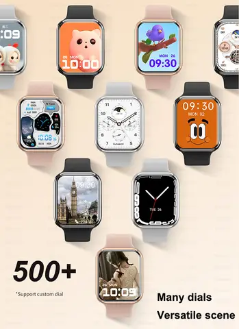 स्मार्ट वॉच 9 मिनी महिला अल्ट्रा सीरीज़ एनएफसी स्मार्टवॉच पुरुष बीटी कॉल वाटरप्रूफ वायरलेस चार्जिंग 2.05 इंच स्क्रीन आईओएस वॉच 9 के लिए 10 best sales अल्ट्रा 9 - №4