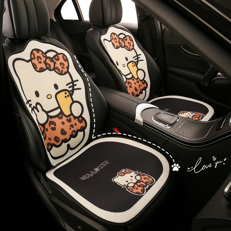 

Hello Kitty Car Seat Cover Anti Slip Soft Seat Cushion Auto Chair Protector Pad Universal for Sedan Suv Pick-up Truck