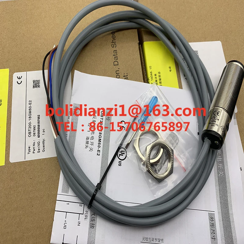 In stock OBT200-18GM60-E2 OBT200-18GM60-E4 OBT200-18GM60-E5 OBT500-18GM60-E4 OBT500-18GM60-E5  photoelectric switch sensor