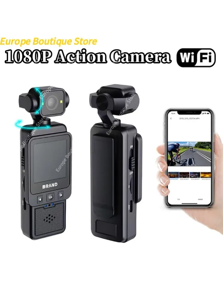 AliExpress INSIS FEMME 1080P WiFi Sports Wearable Camera Travel Bicycle Driver Recorder Pocket Camera for Motorcycle and Vlogging