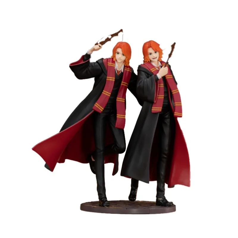 متوفر في المخزون الأصلي حقيقية غونغ فريد ويزلي جورج ويزلي 21 سنتيمتر أنيمي صورة لعبة مجسمة جمع هدية