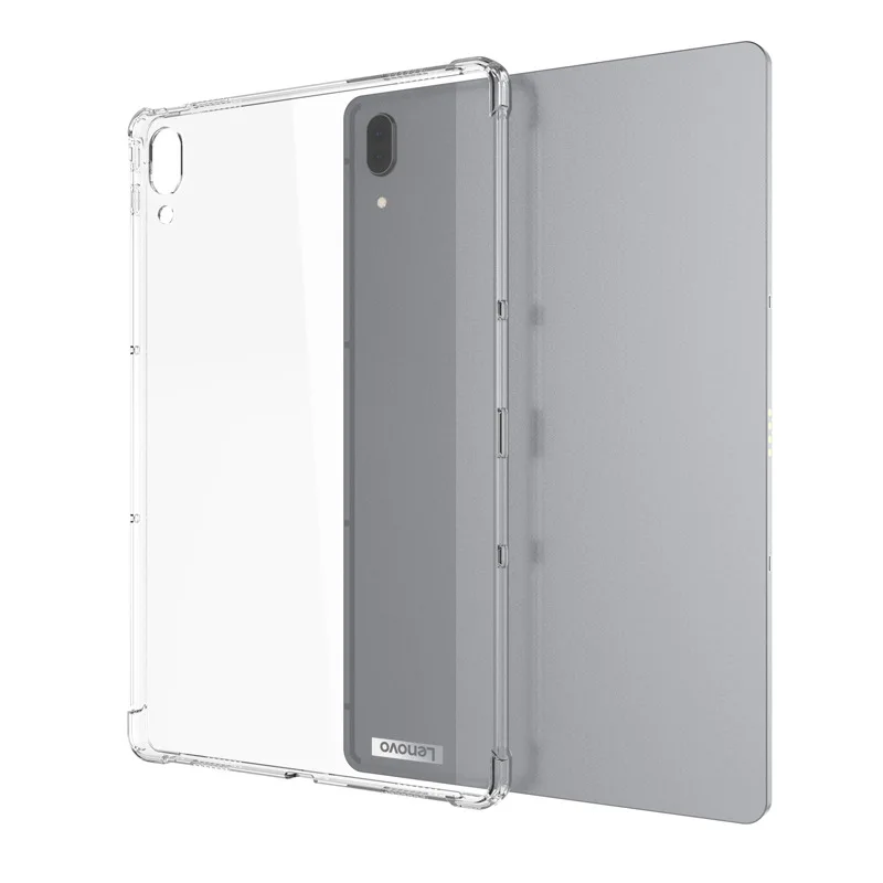 Funda transparente de TPU suave a prueba de golpes para Lenovo Tab M8 4th Gen TB300FU M9 M10 M11 K10 Pro P11 P12 2023 funda protectora de piel para tableta