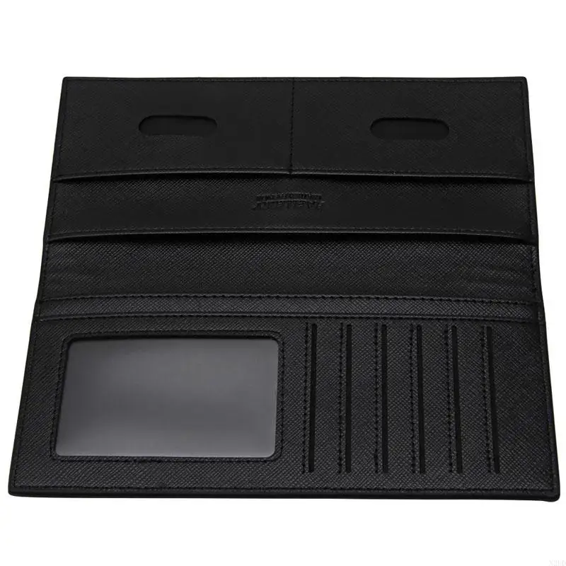 Men Pres Leather Business Business Cool Coin Multifunction Holder for New Year Costume Cosplay Propsoard Props Tool N2UD