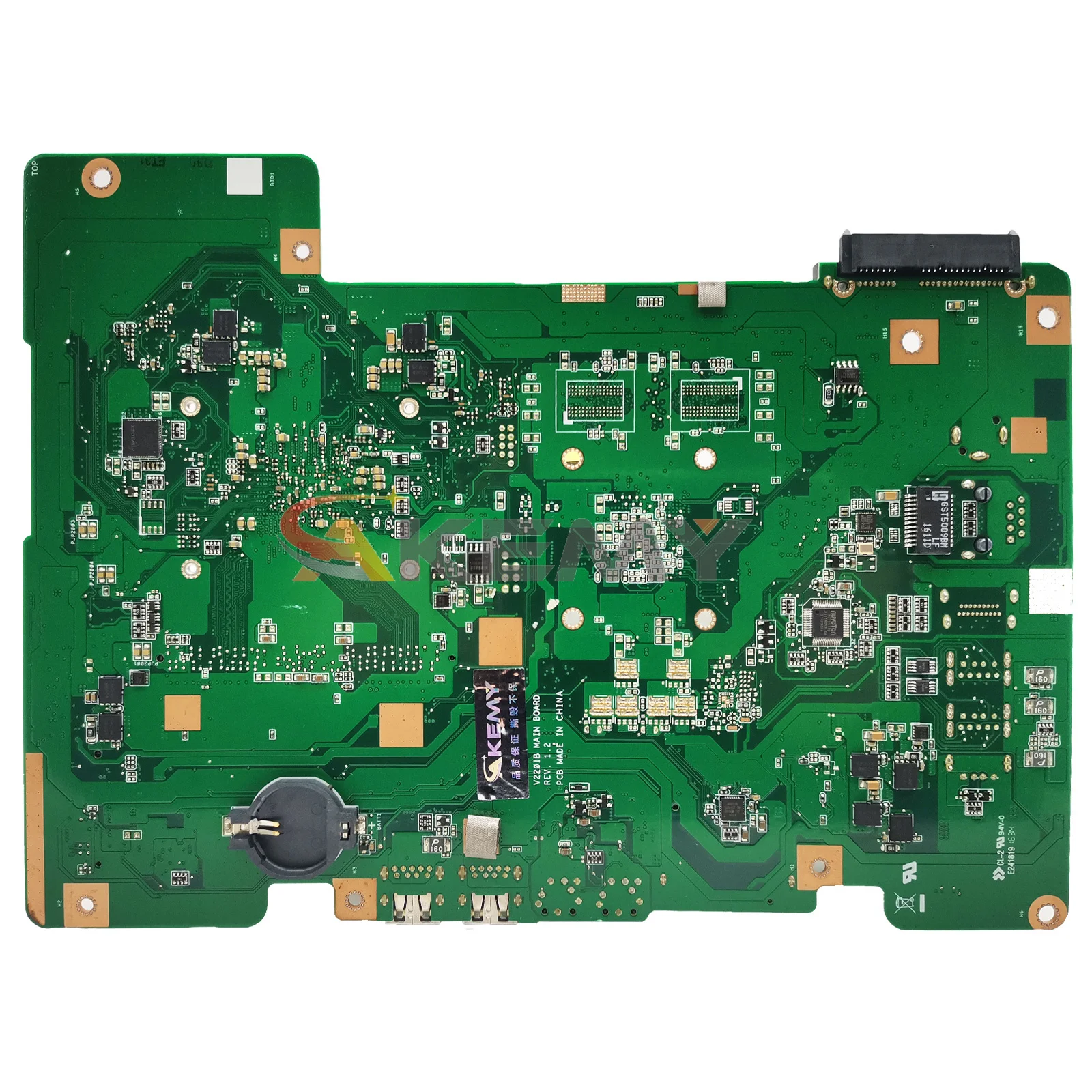 Imagem -05 - Akemy V220ib Laptop Motherboard para Asus Vivo Aio V220ib Notebook Mainboard com N3700 Cpu 100 Testado ok