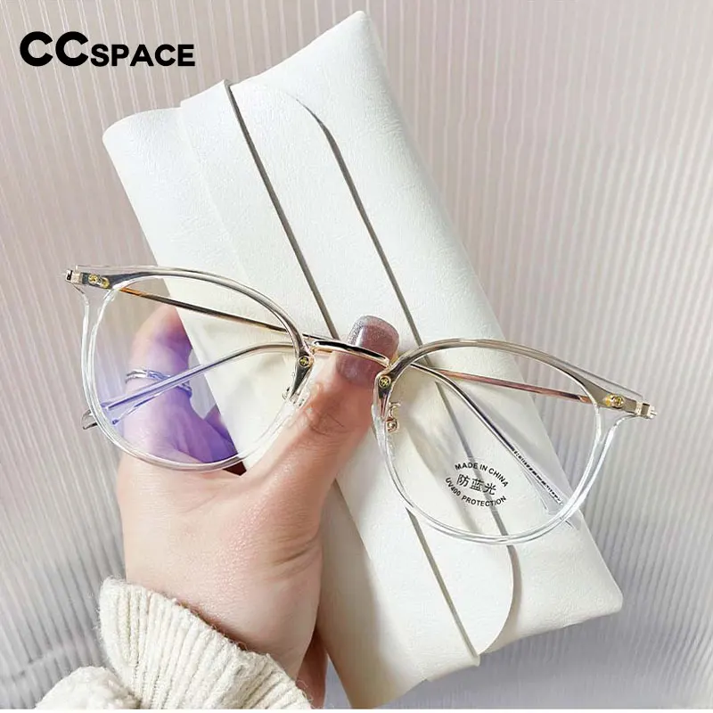 55897 TR90 Anti Blue Light Blocking Cat Eye Glasses Frame Women Luxury Designer Retro Eyeglasses for Ladies Optical Frame