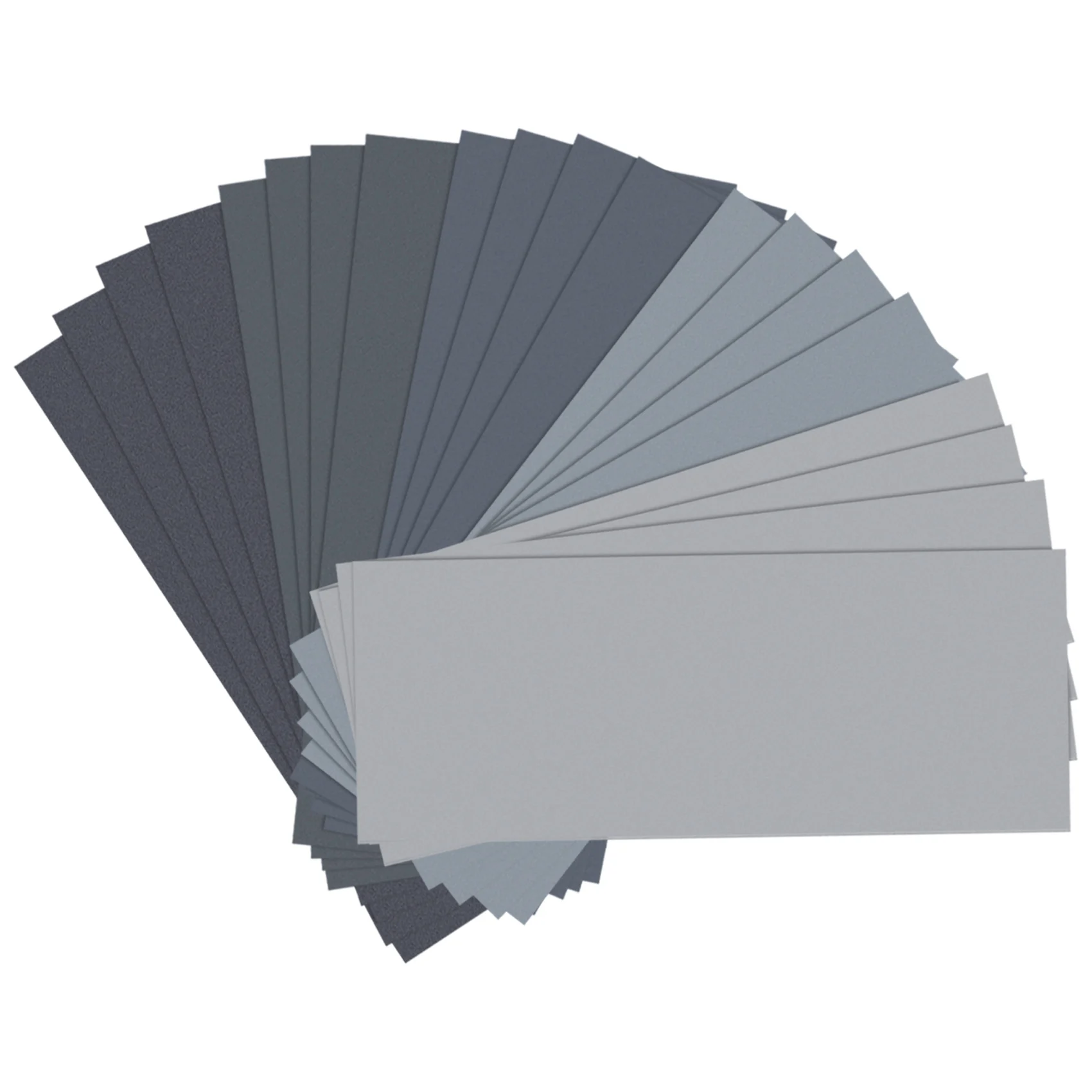 20Pcs Wet Dry Sandpaper, High Grit 1000/2000/3000/5000/7000 Sandpaper Sheets Assortment For Wood Metal Polishing Automot Vogue