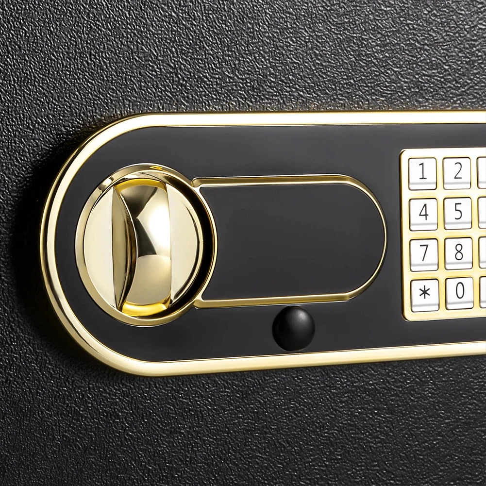 Cassaforte per cassetta di sicurezza domestica Cassetta di sicurezza per soldi, gioielli, documenti Cassaforte di sicurezza digitale per ufficio, hotel e uso personale