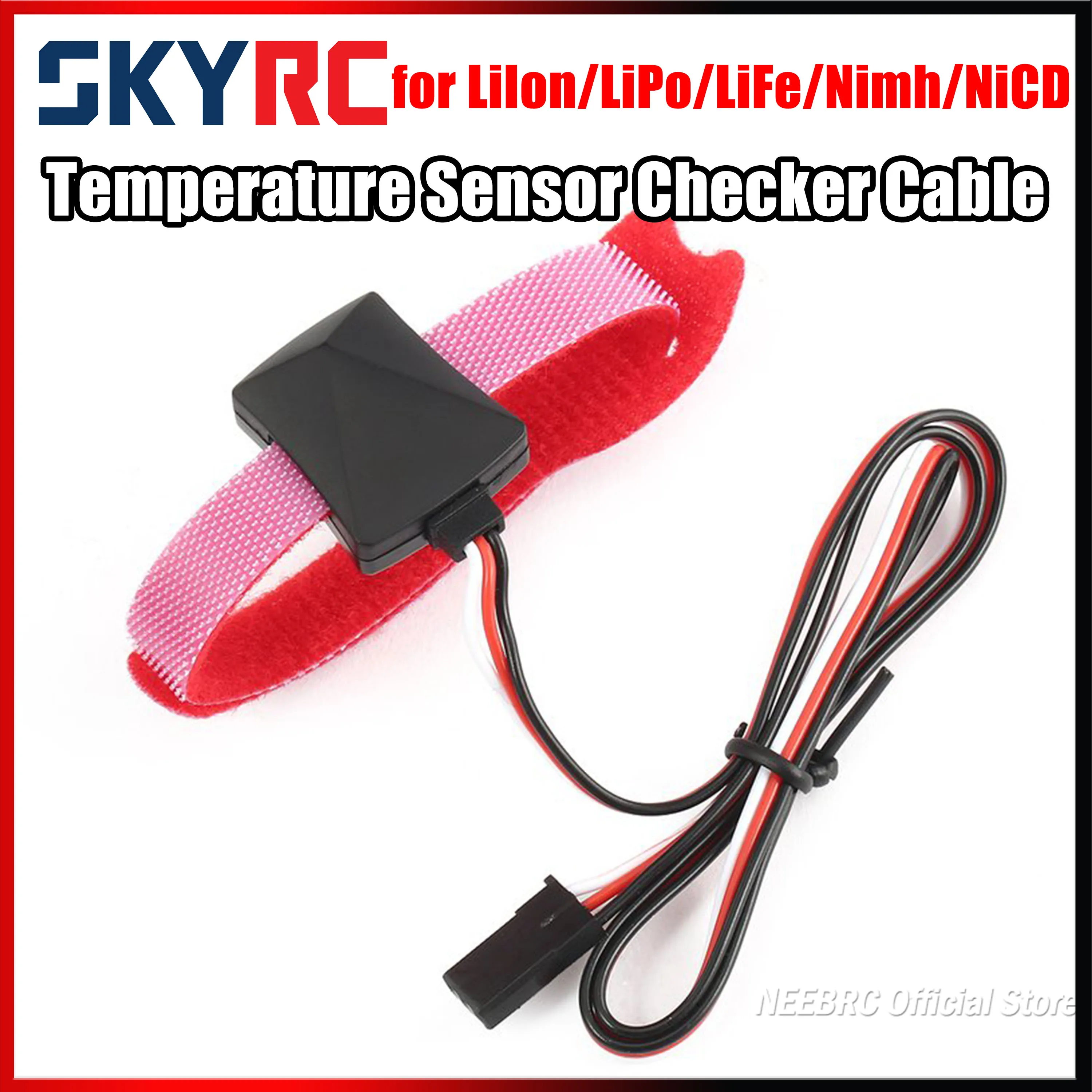 

SKYRC Temperature Sensor Checker Cable Sensing for B6 T-Series LiIon/LiPo/LiFe/Nimh/NiCD Battery Charger Discharger Control Part