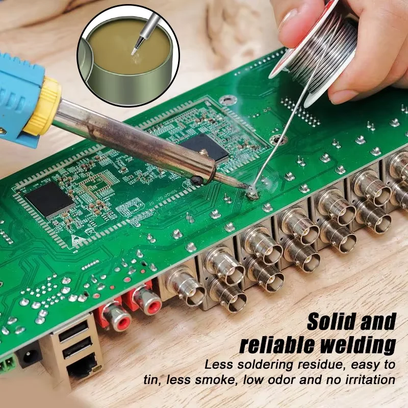 ロジン ノークリーン はんだ付けフラックスペースト SMD  - Soldering Flux Liquid のレビューと価格