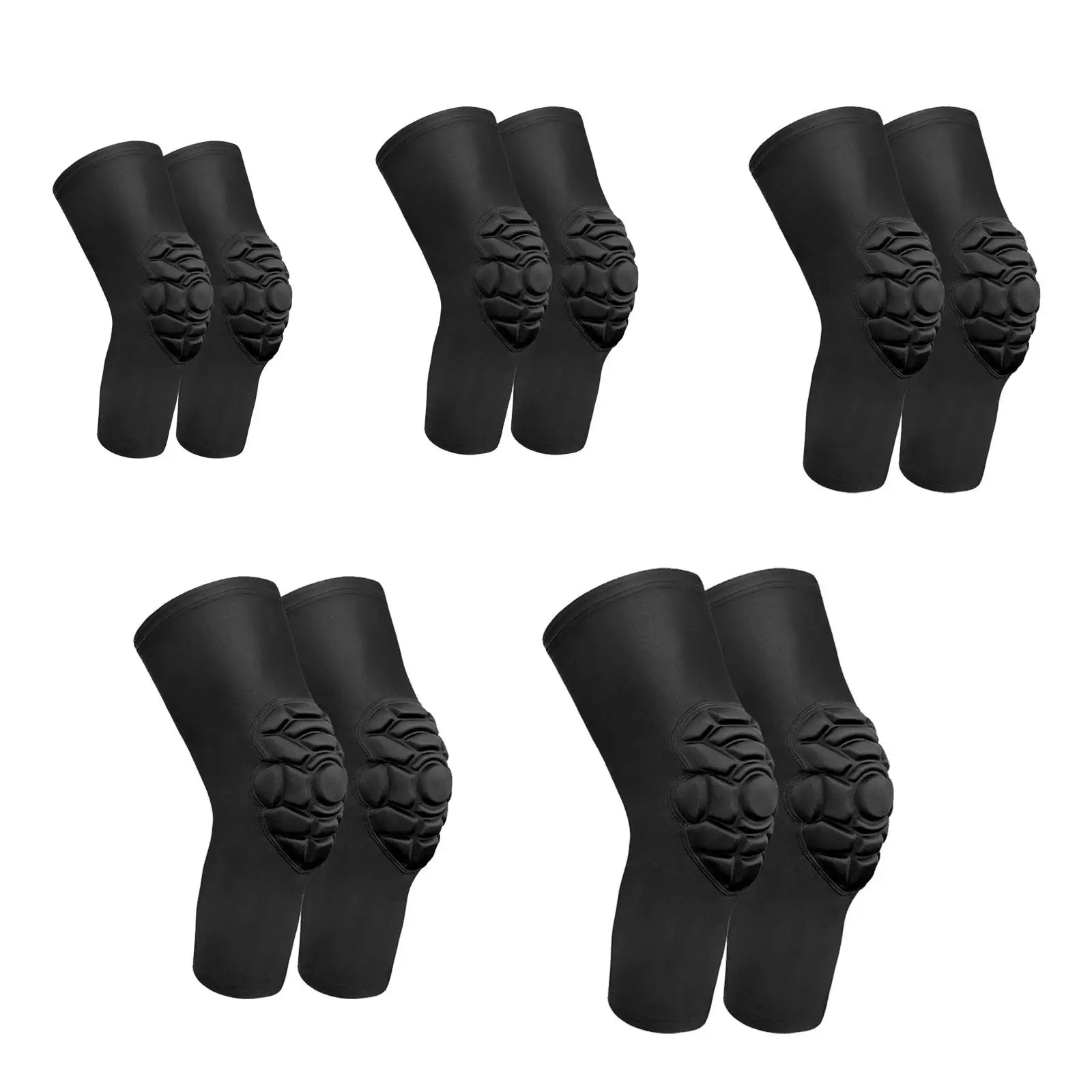 

Knee Paded Support Pad for Men Women Anti Slip Elastic Guard Gear Protector for Running Boxing Baseball Gym Sports Football