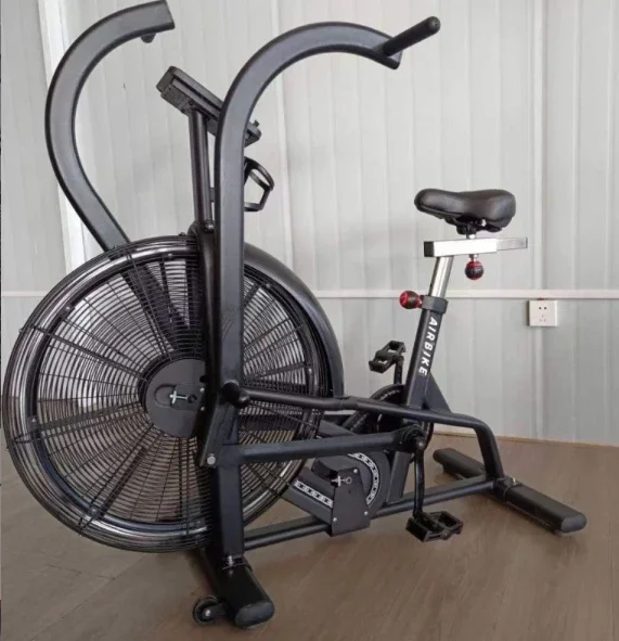 

Factory Gym Exercise Bike For Fitness Cardio Training Curl Handrail Fan Air-Bike