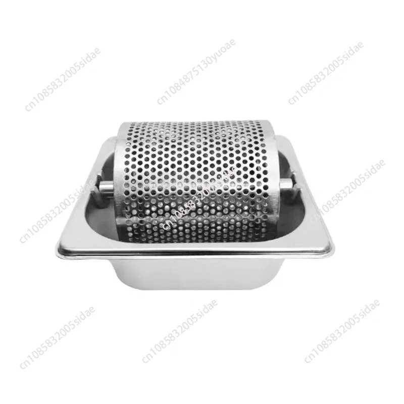 Stainless Steel Butter Roller Easy to Clean Sturdy Removable Butter Applicator for Burger Shop Outdoor Restaurant Bread