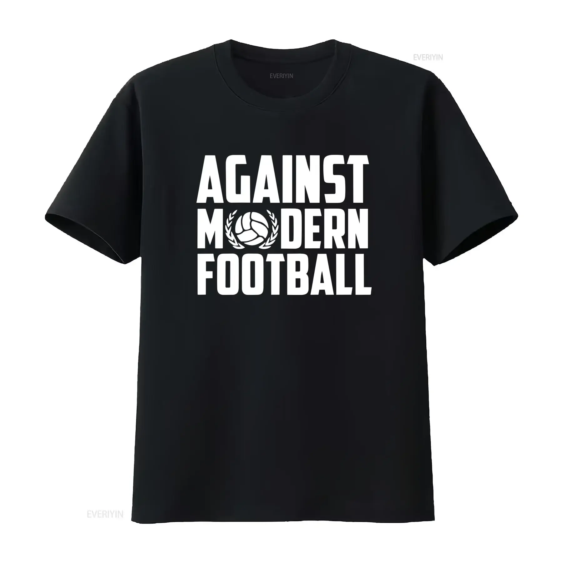 Camiseta Casual Contra o Futebol Moderno Tum0209 Ultras Hooligans Terrace vintage Washed homme Versatile Top For Everyday Wear
