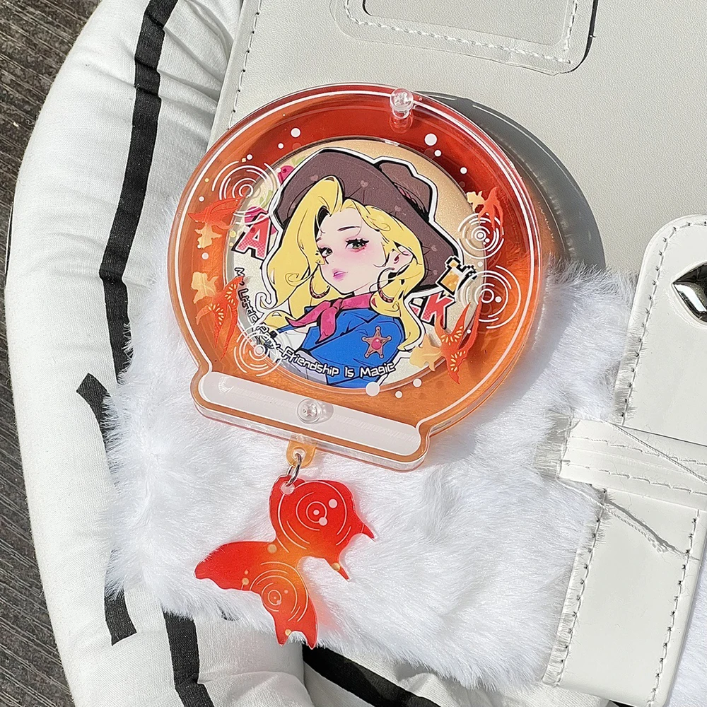 Kawaii Acrylic Round Badge Display Case