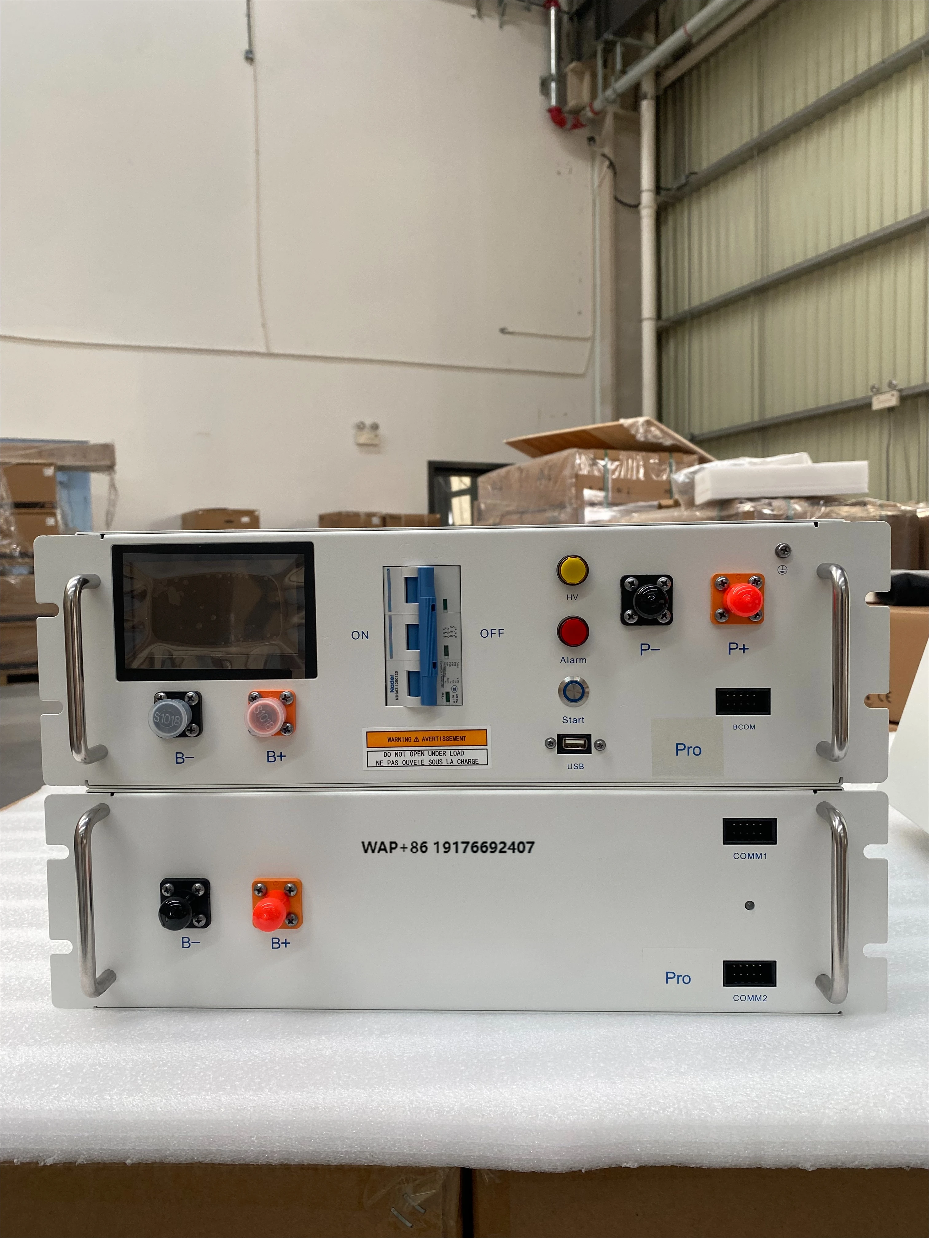 Deye LiFePO4 ESS BOS-G Pro High Voltage Storage Lithium Battery 51.2V 100Ah for Solar Energy System