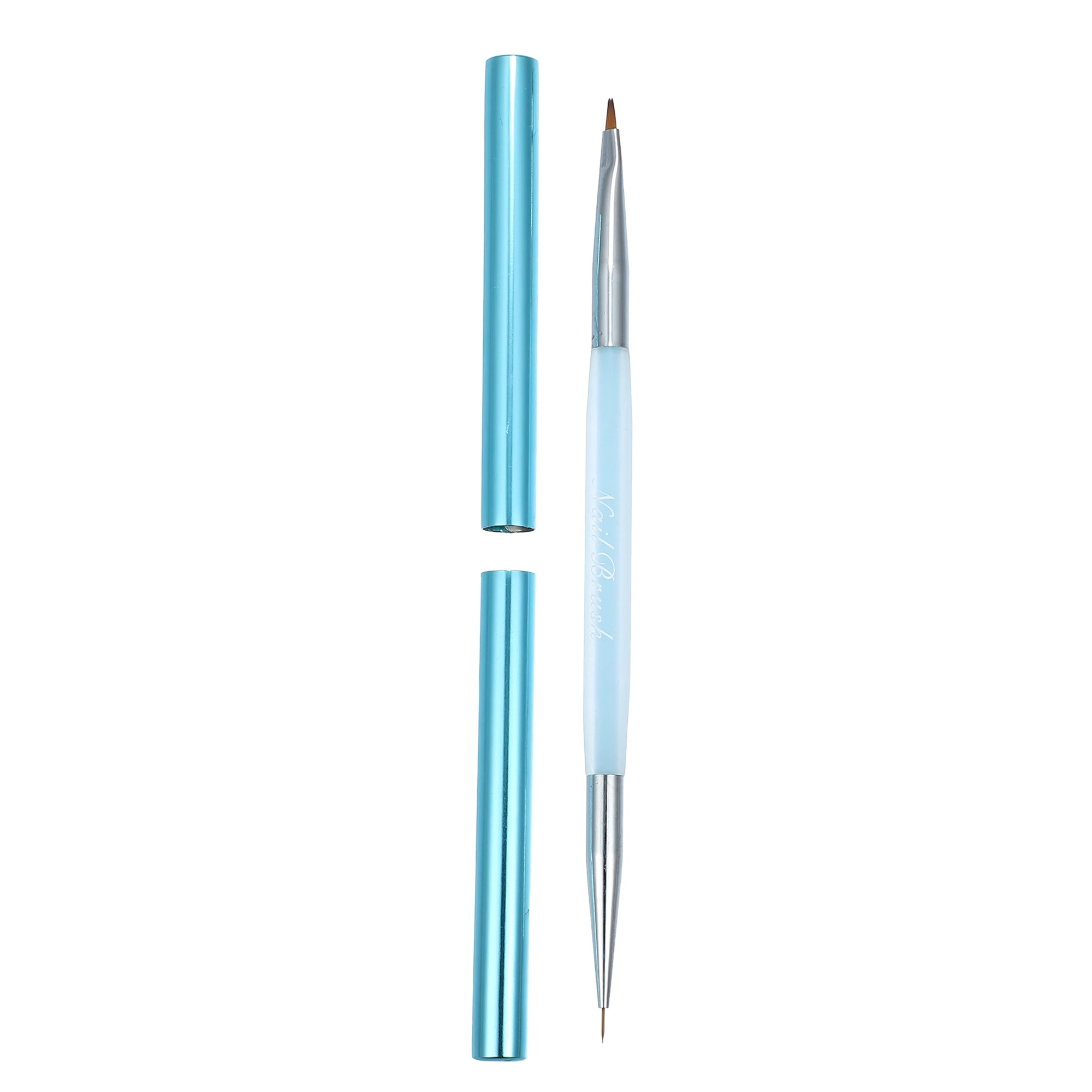 

VOCOSTE 3D French Stripe Nail Art Liner Brush Tip Ultra-thin Line Drawing Pen Dual End UV Gel Painting Brushes Manicure Tools