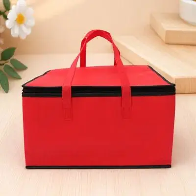 

Insulated Aluminum Foil Bento Reusable Lunch Bag With Zipper Portable Food Storage Bag For Lunch Bar Accessories