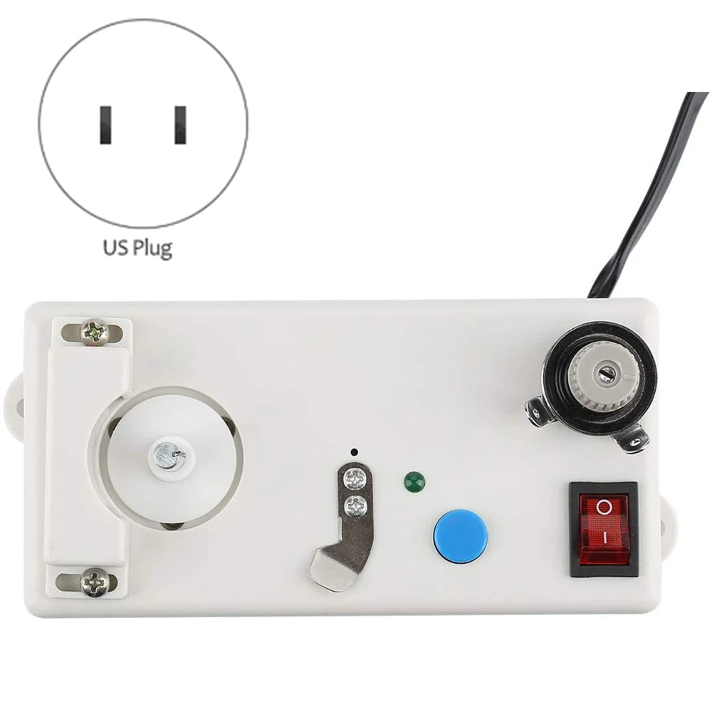 New Portable Automatic Smart Sewing Electronic Thread Winder Bobbin Thread Winding Machine US PLUG