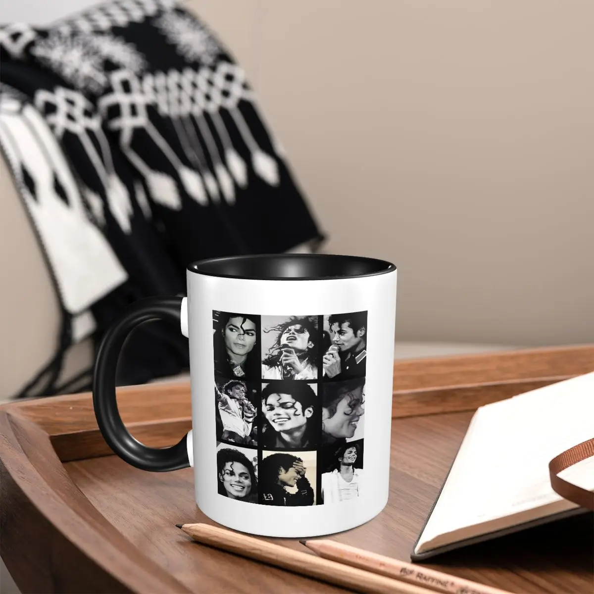 Michael Jackson Mug Funny Ceramic Coffee Cups Tea Mugs Milk Cup Drinkware Gift for Friends