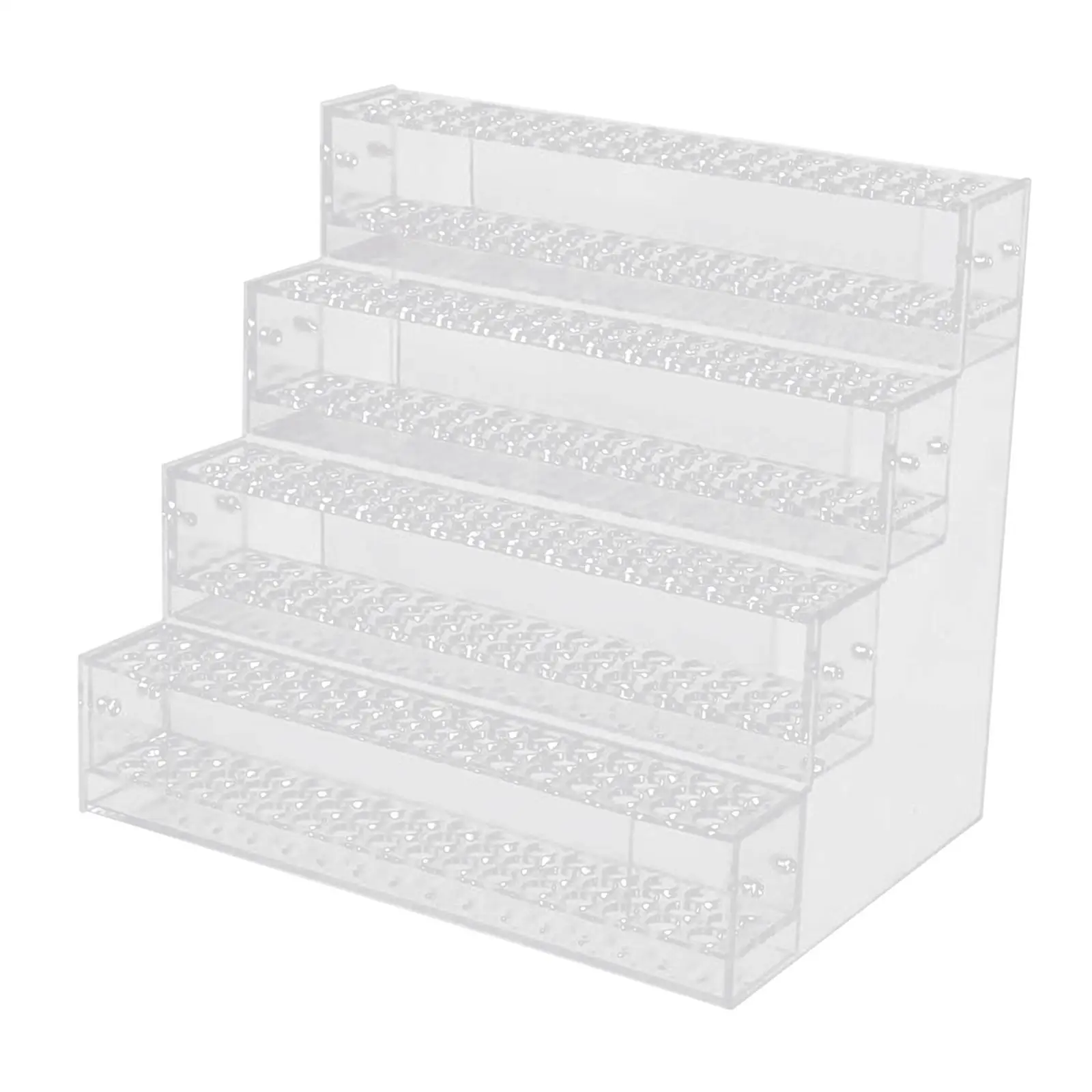 Stylish Stationery Supplies Holder Clear Acrylic Pencil Holder Multi Tier For Efficient Workspace Arrangement Making
