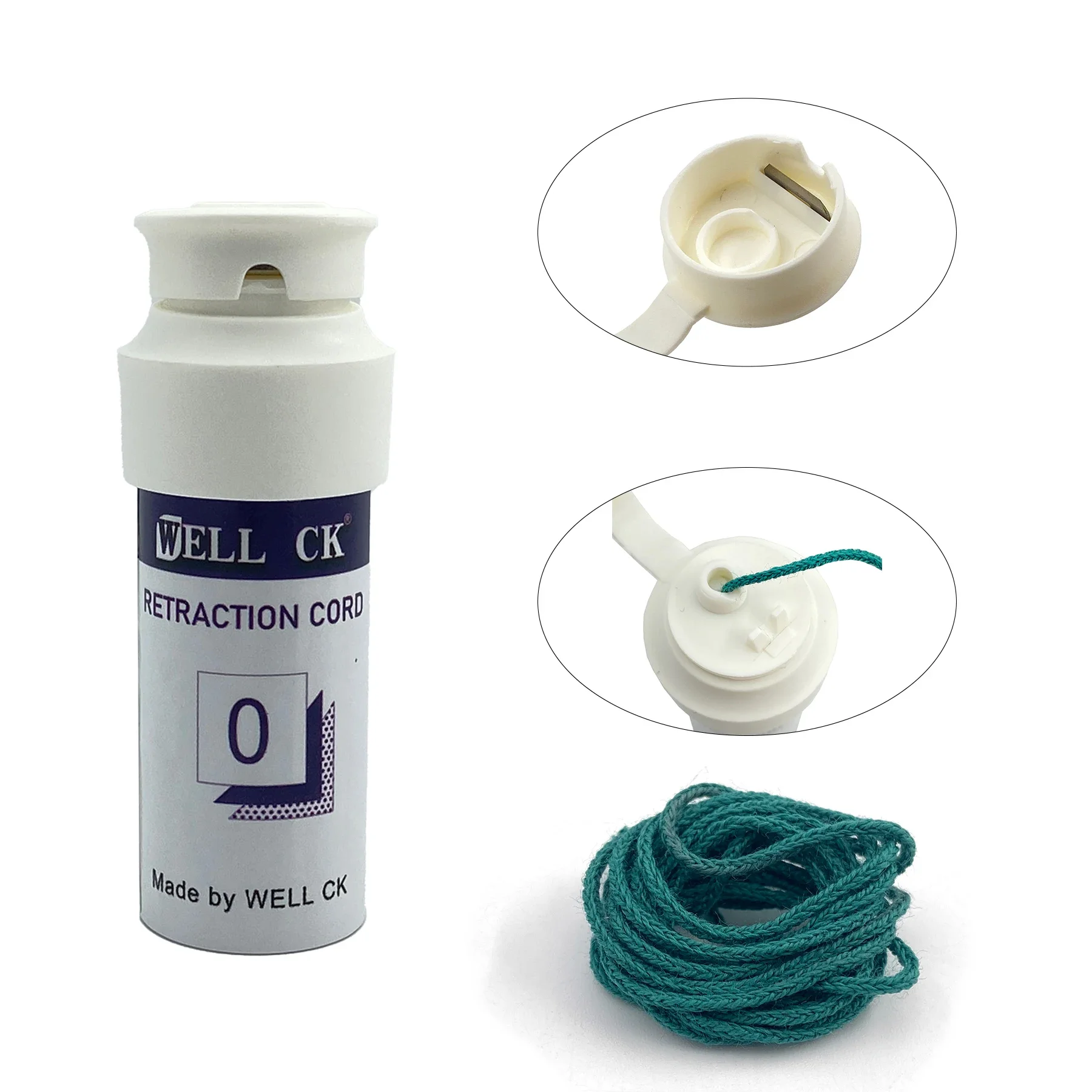 TOMENTY Dental Thread Disposable Gingival Retraction Cord Knitted Cotton Gum Line 1 Bottle Size 0 00 000 Denspay Consumables