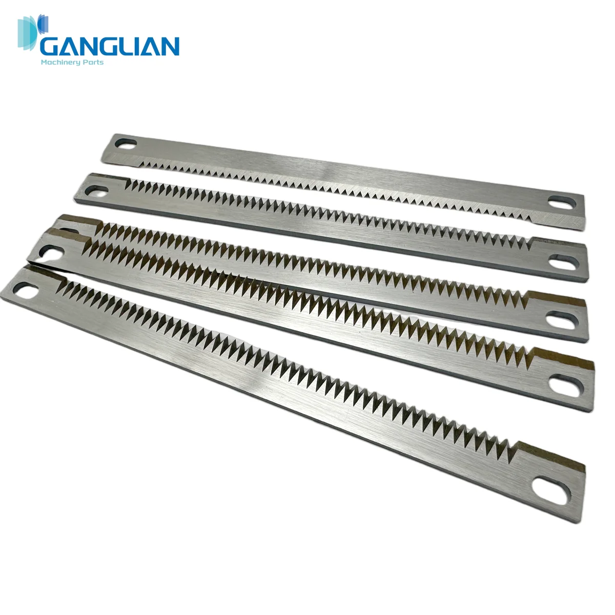 

5 Pcs/Lot Vertical Packaging Cutting Blade Aolly Steel Tea Bags Cutter Toothed Blade Hole 7x10mm Packing Machine Knife