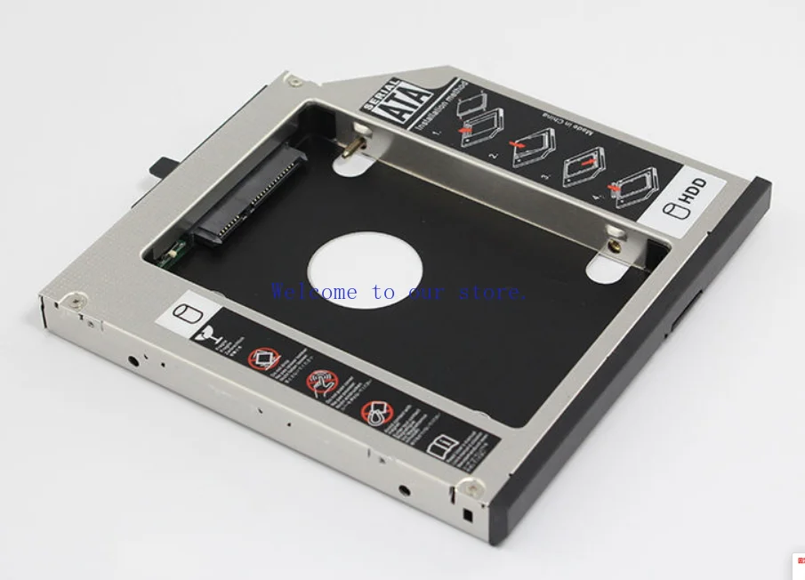 ForThinkPad W530 T420 W520 W510 T430 W701 Suporte para disco rígido de unidade óptica