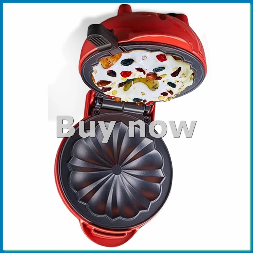 Mini Cake Maker Household Breakfast Machine - Electric Non-Stick Cake Maker for Quick Breakfasts and Snacks US Plug-ABHG