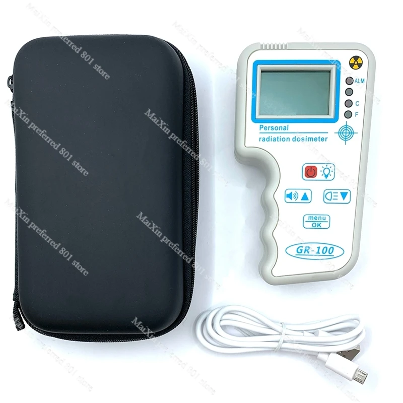 Portable Geiger Counter Nuclear Radiation Detector J321 Tube Personal Dosimeter X-Ray Γ-Ray Β-Ray Tester Durable Easy To Use