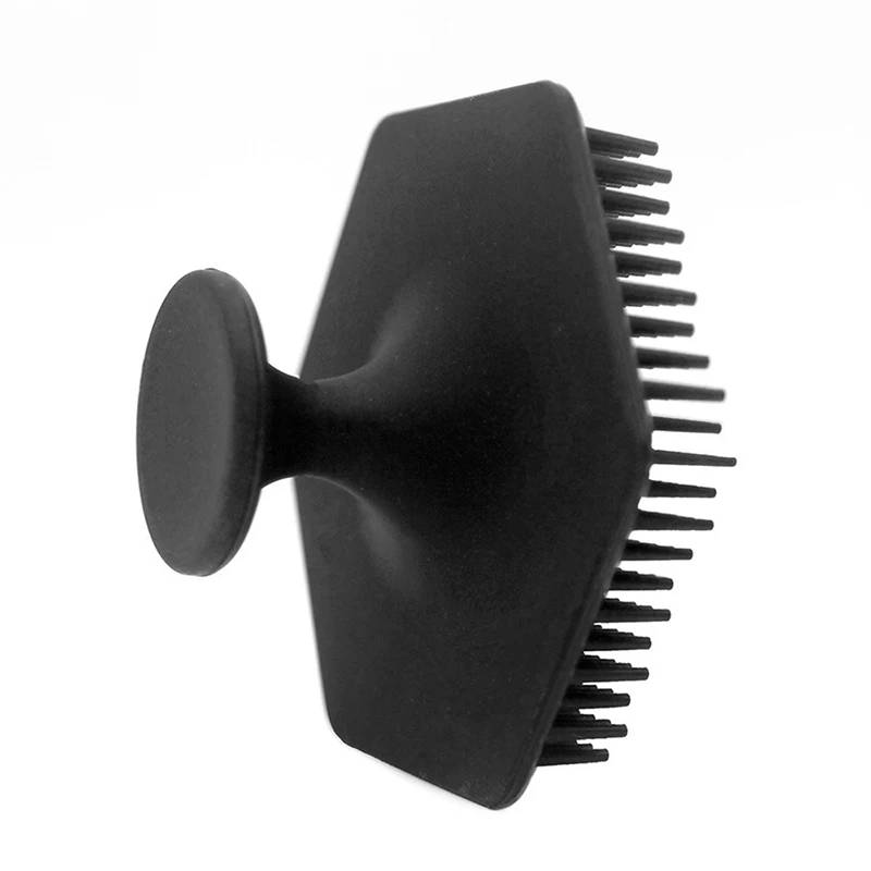 Brosse de Nettoyage Brosse de Visage en Silicone Brosse de Nettoyage Noir Brosse de Maquillage Démaquillant Silicone Doux 1pc