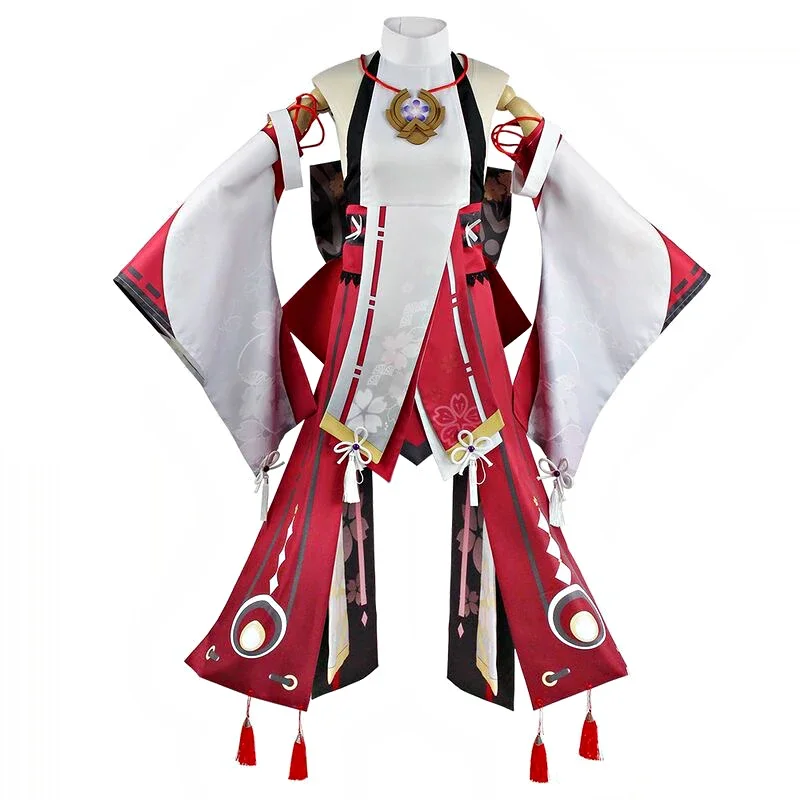 Genshin Impact Cosplay Costume Yae Miko Cosplay Costume Cute style clothing For Halloween Carnival parties