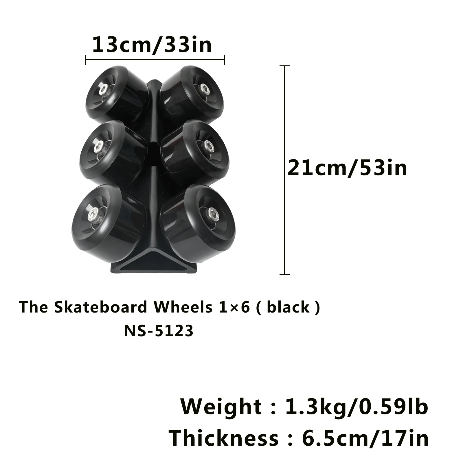 NSH Skateboard Wheels for Camera Dolly,Camera Tracks Slider Accessories