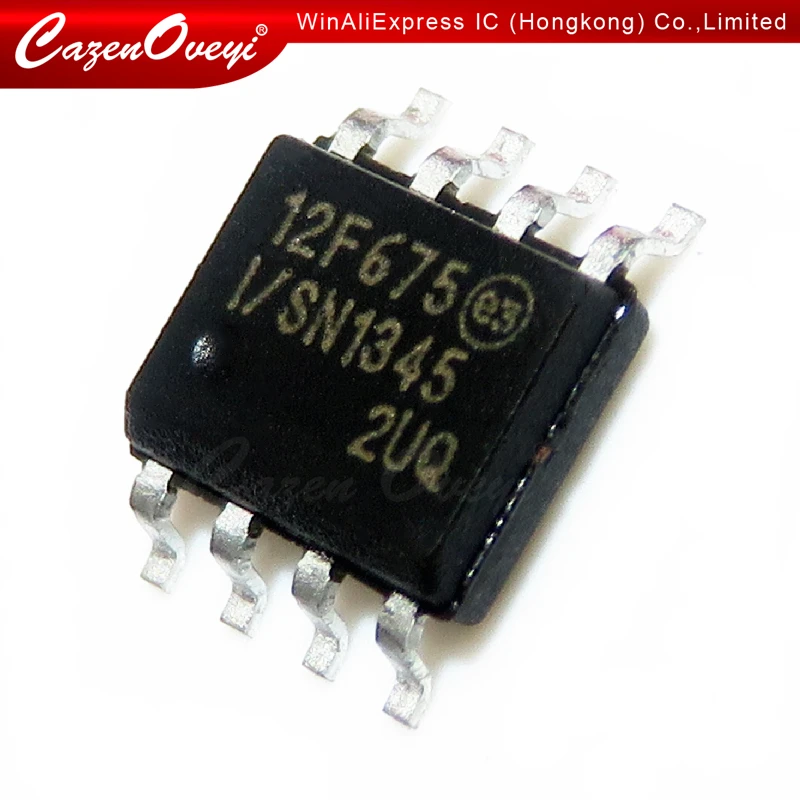 

Hot sales 5pcs/lot PIC12F675-I/SN 12F675-I/SN PIC12F675 12F675 SOP-8 In Stock