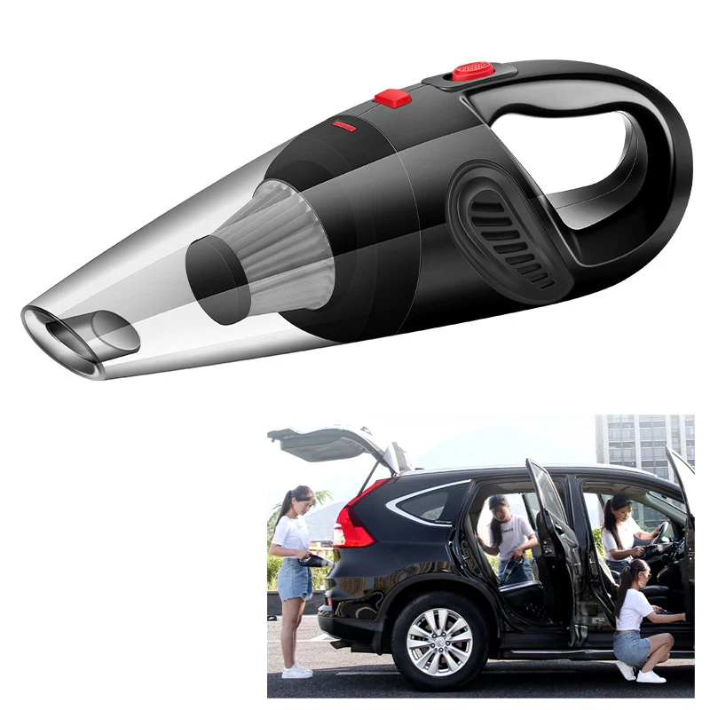 Handheld Vacuum Cleaner Powerful Cyclone Suction Rechargeable Vacuum Cleaner Quick Charge For Car Home Pet Hair