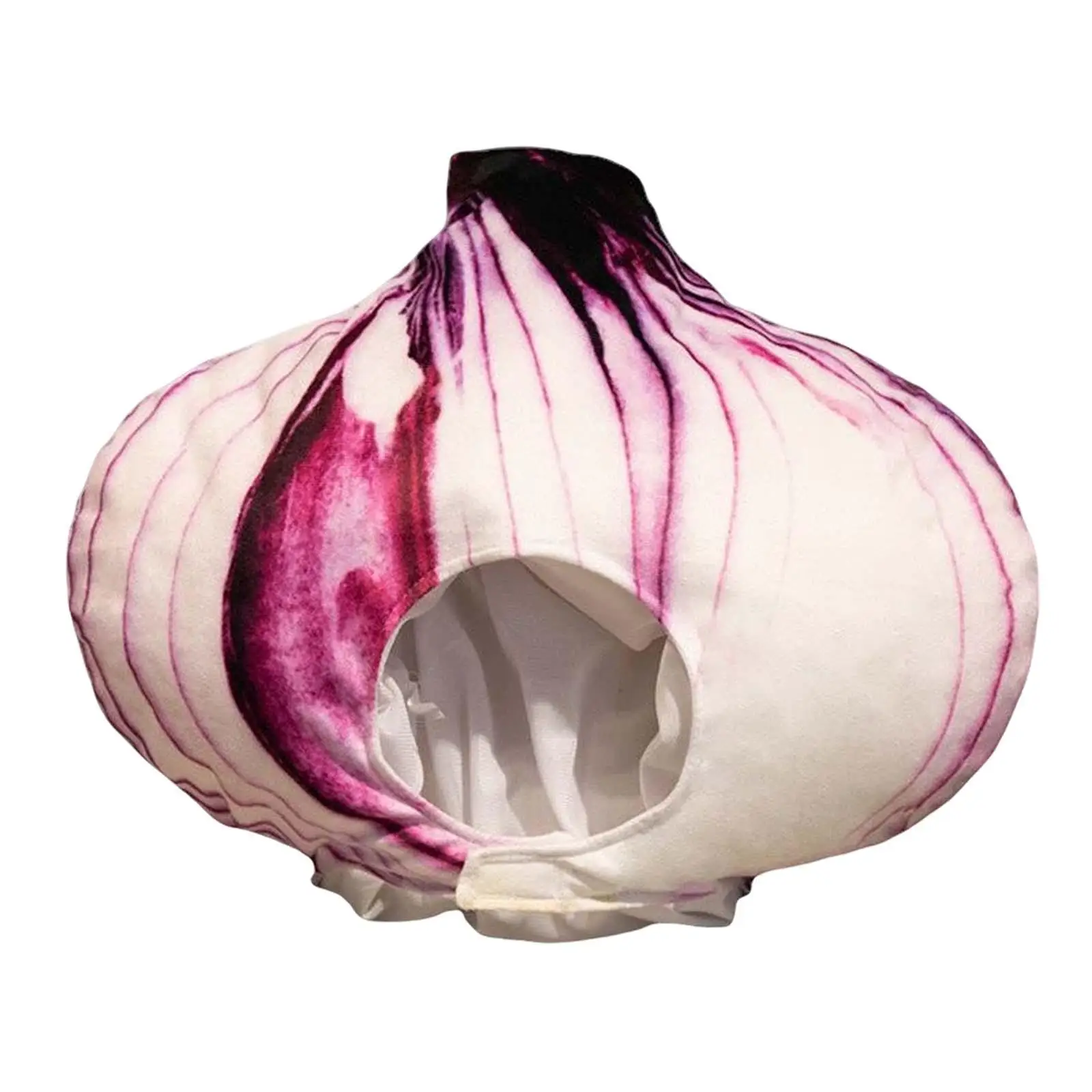 

Vegetable Plush Onion Hat Soft Fancy Dress Winter Creative Headgear Headwear for Games Holiday Party Supplies Adults Photo Props