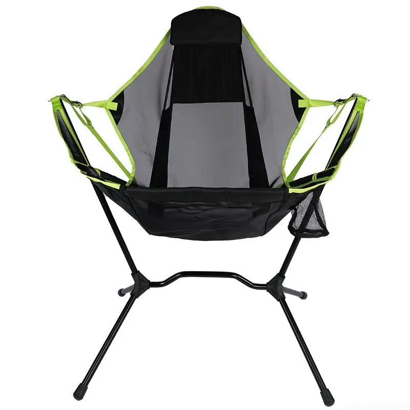 Camping rocking chair two-in-one park swing beach chair family hammock folding chair outdoor beach chair beach chair new