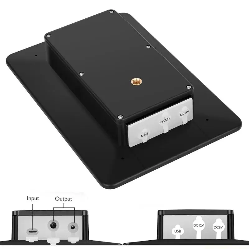 F62C 4000mAh Outdoor Camera Solar Panel 4W Charging Capability 6V Output 3.5x1.35mm