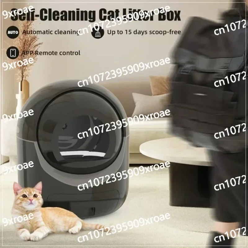 2024 New Style Hot Selling Warehouse WIFI App Control 5G Automatic Intelligent Cat Litter Box Cat Toilet