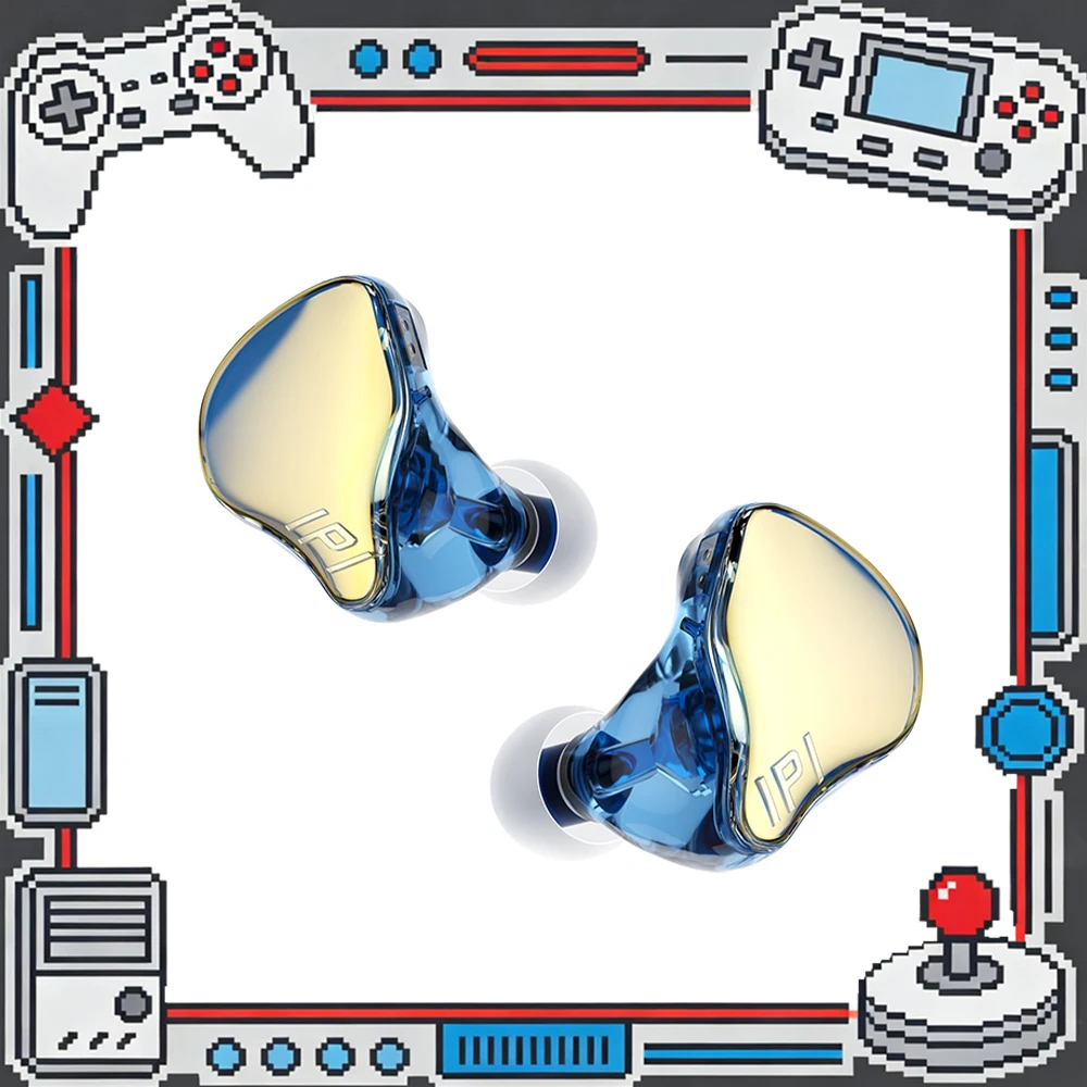 

IPI Ocean Tears Earphone 1DD+Planar Magnetic Hybrid Driver Gaming In-Ear Earphone Detachable Cable Wried Earbuds Type-C Plug