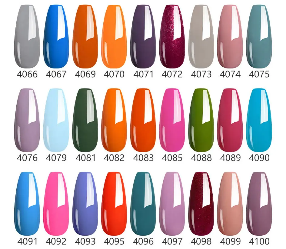 Clou Beaute 8ml Bunter Nagellack Hybridlacke Nagel-Maniküre UV-LED-Gel Semi-Permanente Nagelprodukte für Profis – Detail 4