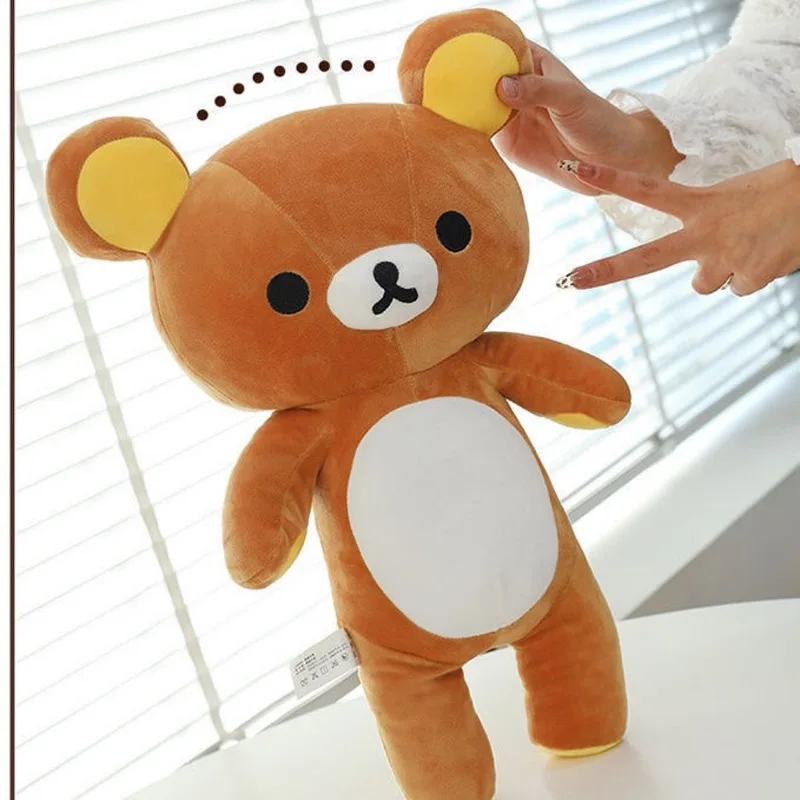 Rilakkuma pop slaapkussen bed pop schattige kleine beer slaapkleding knuffel pop bankkussen kamer decor verrassingsgeschenken