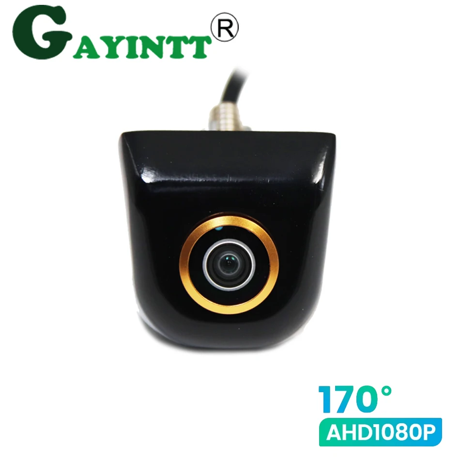 GAYINTT AHD 1920x1080P Car Camera 170 Degree Fish Eye Lens Starlight Night Vision HD Vehicle Rear View Camera