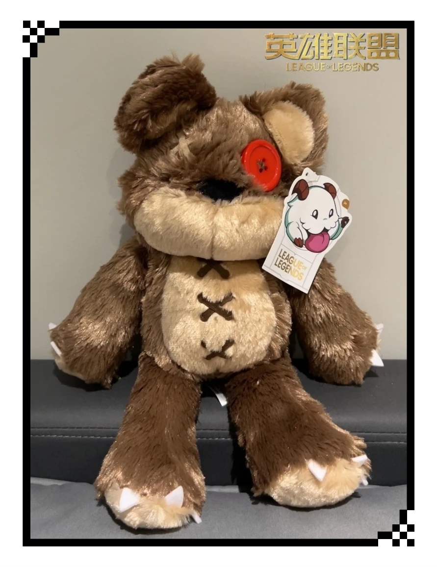 

Original League Of Legends Lol Tibbers Stuffed Bear Annie Bear 36cm Kawaii Cotton Stuffed Doll Anime Figure Anime Periphery Gift