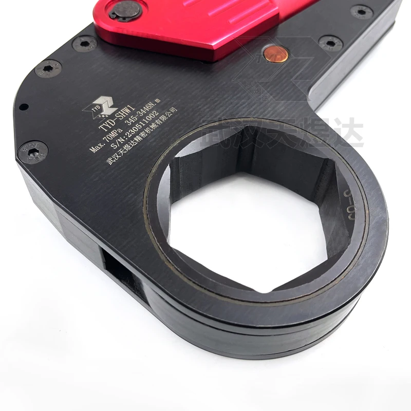 Aluminium-titanium industriële holle zeshoekige hydraulische momentsleutel voor boutoplossingen