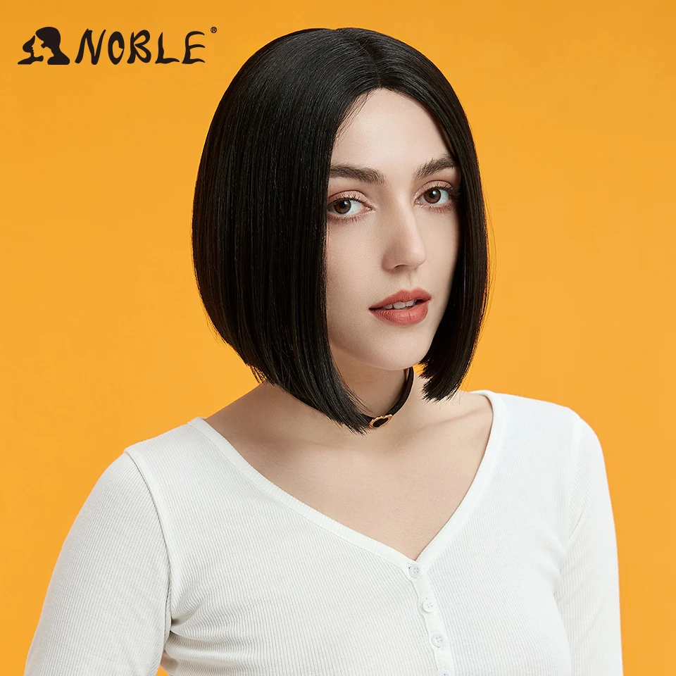 Noble Lace Front Wig Cosplay Wig Straight 10 Inch Short Bob Lace Wig Cheap Wigs On Sale Clearance Ombre Blonde Wigs For Women