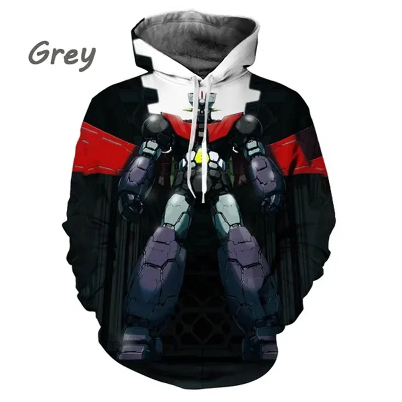 الرجال والنساء اليابانية الرسوم المتحركة هوديز ، مجلة التلفزيون ، Mazinger Z هوديي ، البلوفرات طباعة 3D ، أزياء هاراجوكو ، ملابس Y2K