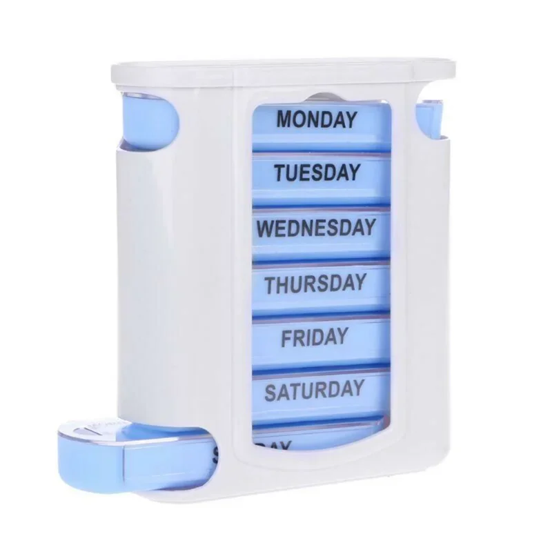 Mini Portable Storage Box Carry-on Clear Flip Jewelry Storage Box Small Storage Boxes Cell Phone Cord Pill Paper Clips Case